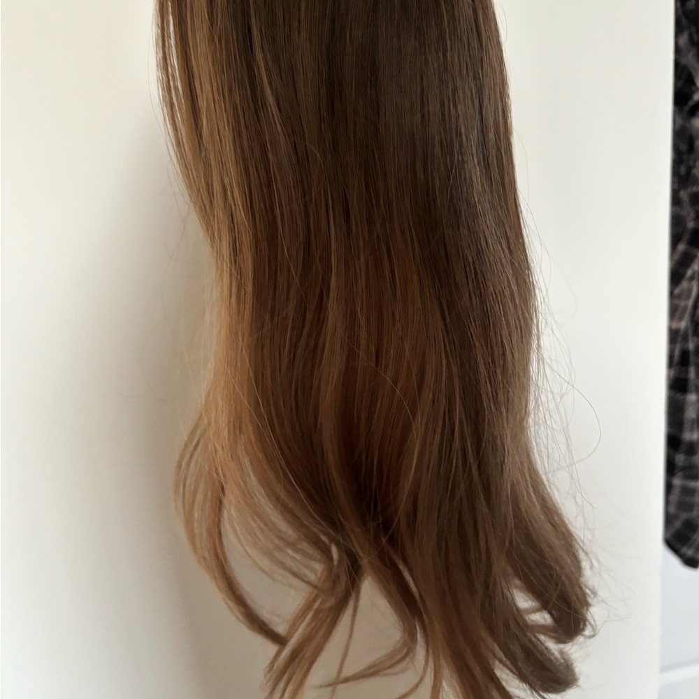 Slavic European Hair Topper, 18 inches, Jo Hair, brand new. Darker ash blonde.
